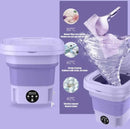 Mini maquina de lavar roupas dobrável portátil elétrica