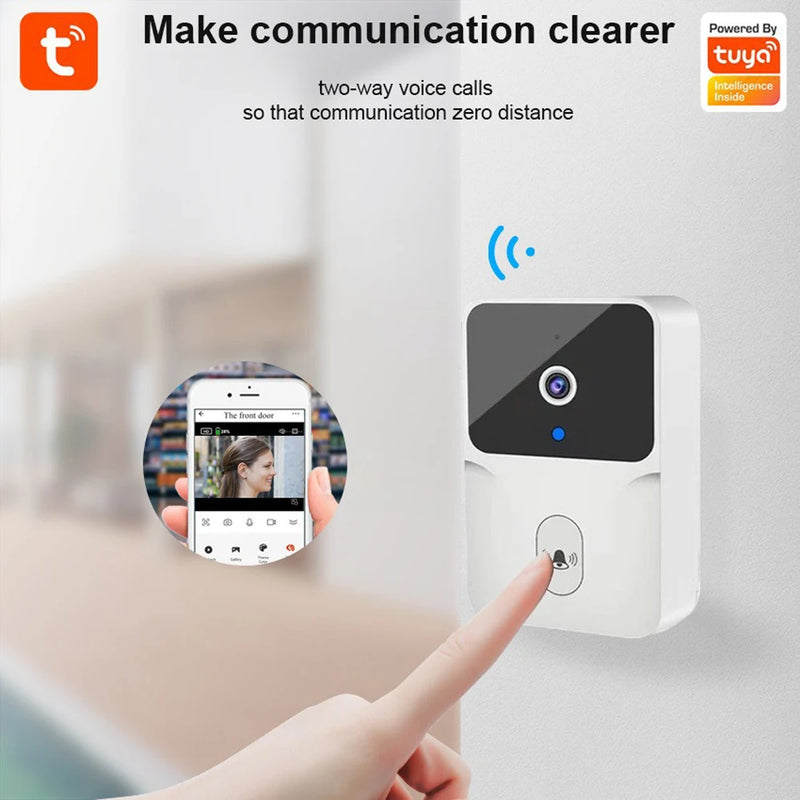 campainha inteligente com câmera de segurança