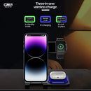 Carregador por indução 3 em 1 ultra rápido