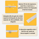 Lâmpada de led magnética com sensor de movimento