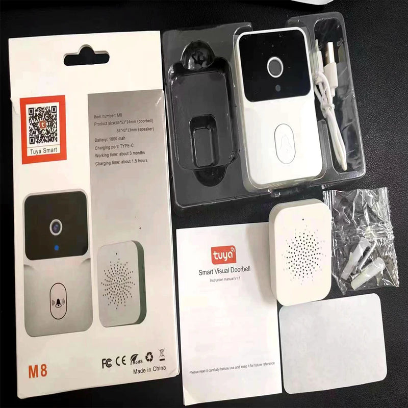 campainha inteligente com câmera de segurança