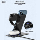 Carregador por indução 3 em 1 ultra rápido