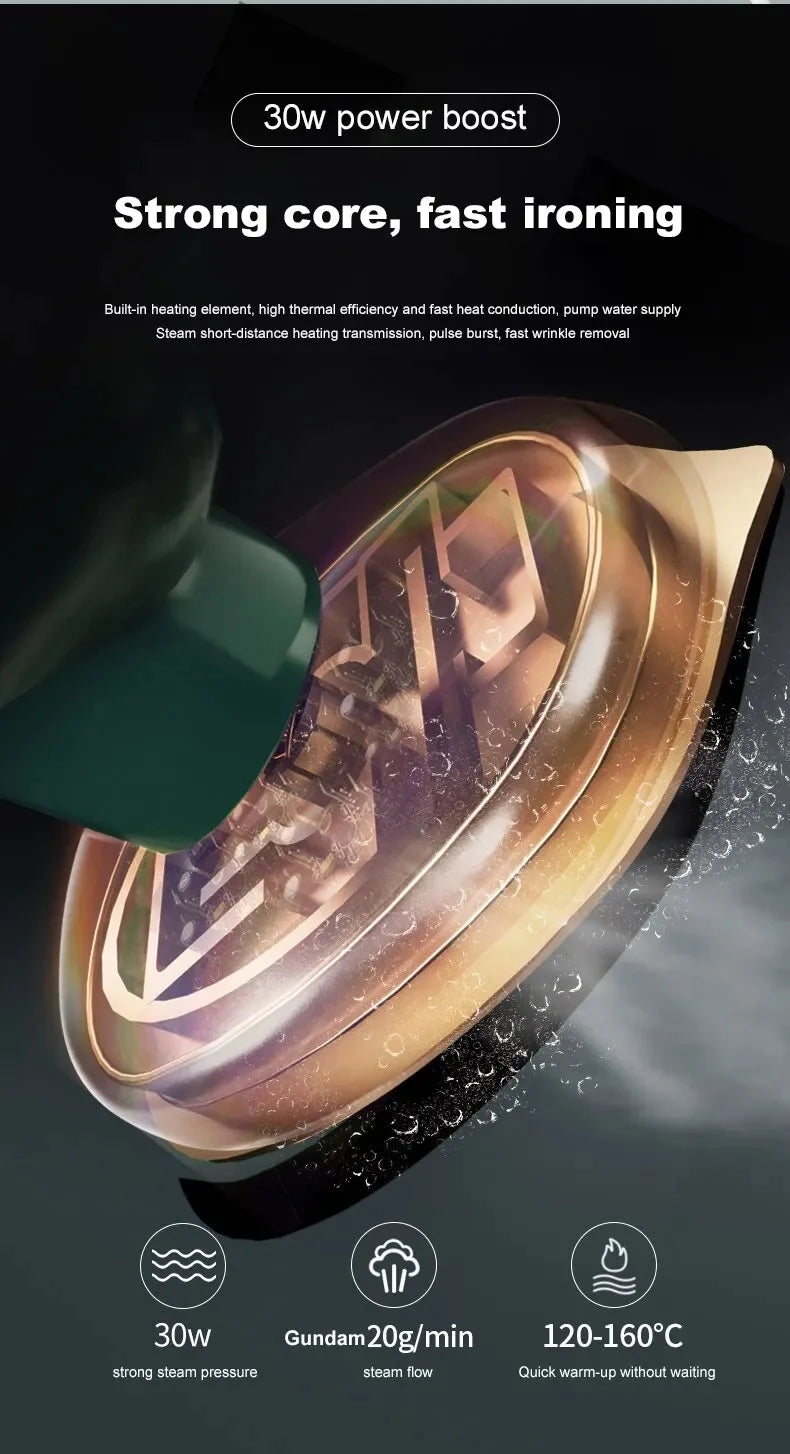 Ferro de passar roupa a vapor elétrico